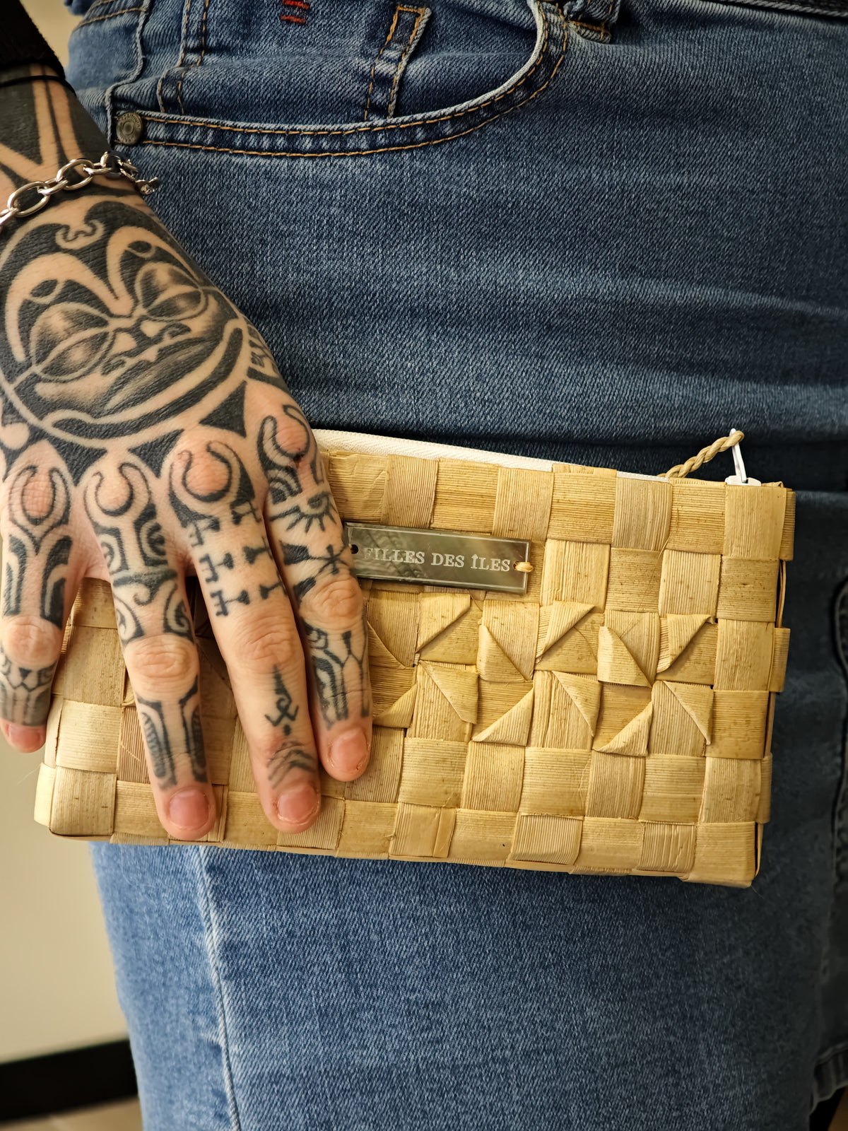 Pochette tréssée